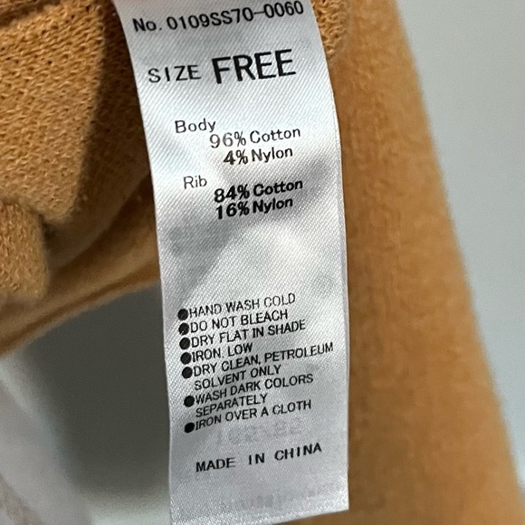 Moussy • Marigold Yellow V Neck Sweater - Picture 4 of 5